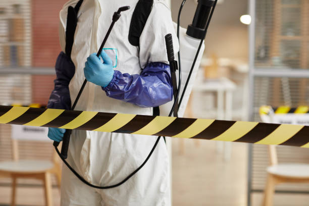 Professional Biohazard Cleanup technician working in Arcadia, FL